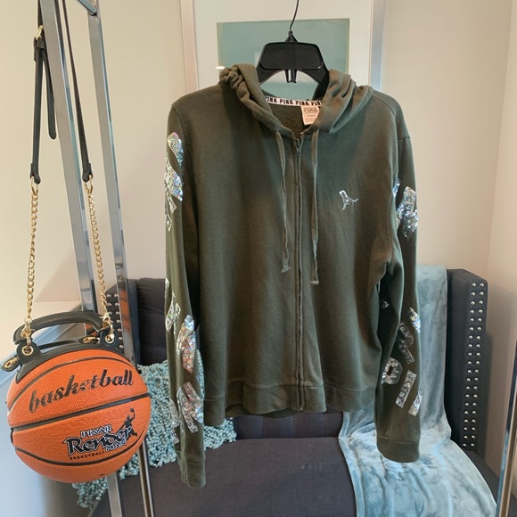 Pink (Victoria Secrets) Olive bling-bling jacket - Picture 1 of 8